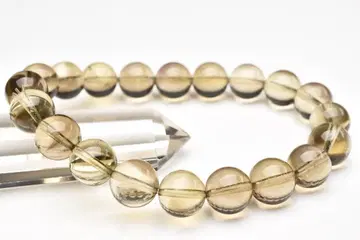 마정 제우스 쿼츠(스모키 시트린 팬텀) 10.5mm 팔찌