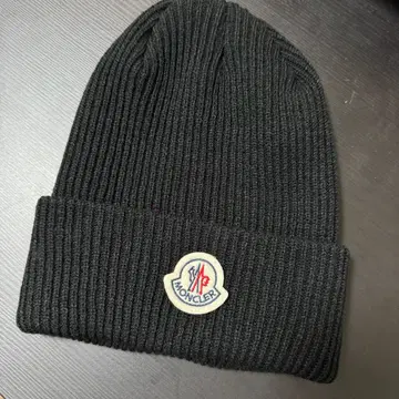 MONCLER 블랙 니트 모자