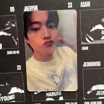 하루토 treasure 트레이딩 카드 popup 상하이 렌티큘러