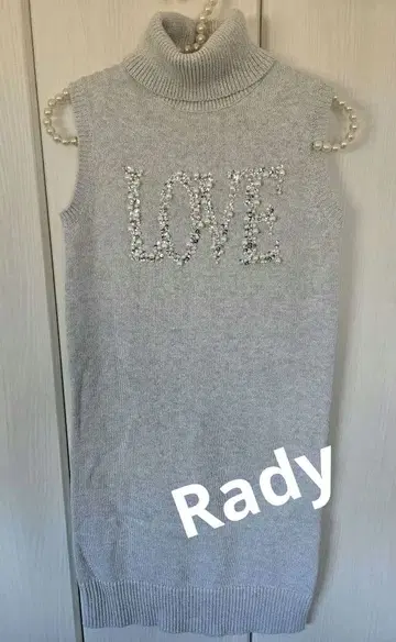 Rady 슬리브리스 니트 원피스