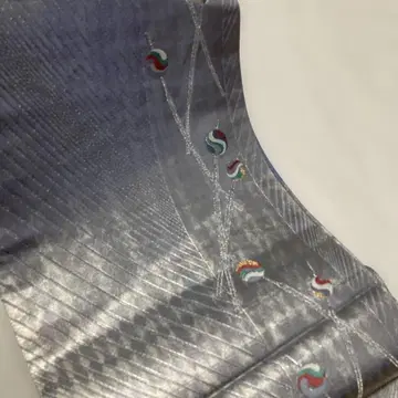 순수 실크 후쿠로 오비 헤어콤