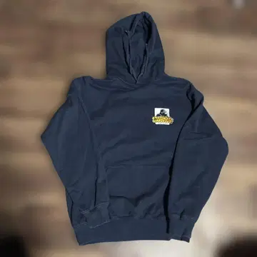 XLARGE 후드 부착 후드티 네이비