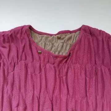 로맨스 코스기 입는 히트 코튼 어깨 보호대 홈웨어 파자마 방한