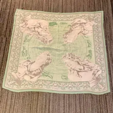 장 프랑코 페레 실크 스카프 별자리 Gianfranco Ferre