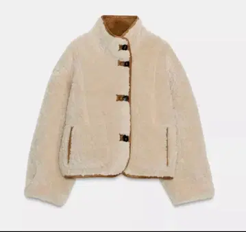 택 포함 새상품 ZARA 리버서블 더블 페이스 자켓 L