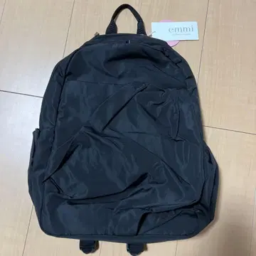 emmi 블랙 백팩 방수