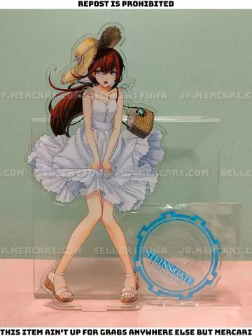 STEINS;GATE MAGIC 복권 마키세 크리스 아크릴 스탠드 여름