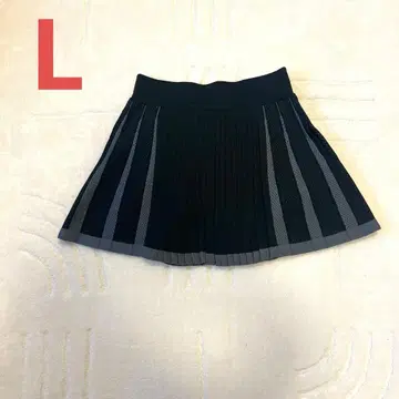 아디다스 골프 프라임 니트 여성용 플리츠 스커트 L 사이즈