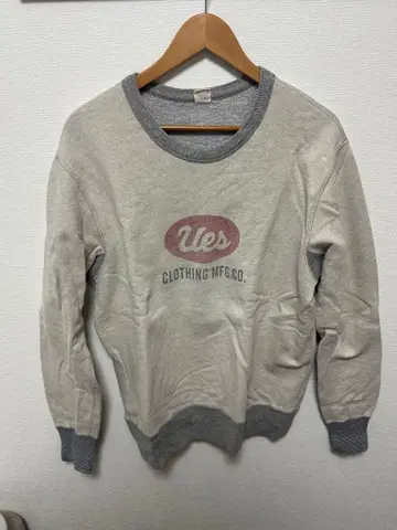 UES 크루넥 맨투맨 그레이 웨스 아메카지