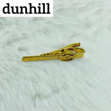 미사용급 dunhill 골드 넥타이핀/타이바