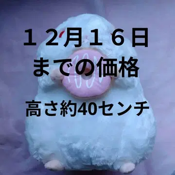 [ 높이 약 40cm ] 코로하무 콜론 봉제 인형 해피 카페 루피마루