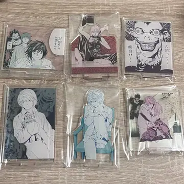 데스노트 제일복권 G상 아크릴 스탠드 6종 세트