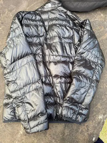 THE NORTH FACE 블랙 다운 자켓 XL