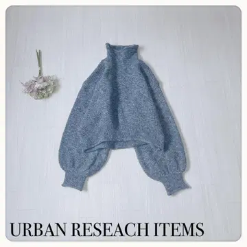 [ 새상품급 ] 어반 리서치 아이템즈 모자이크 니트 터틀넥