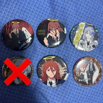 체인소 맨 천사의 악마 캔뱃지 세트 판매