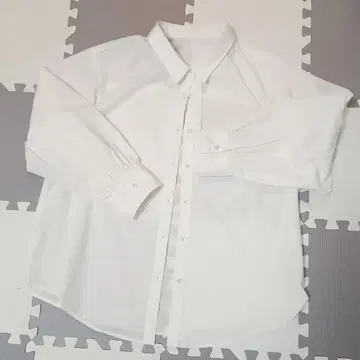 화이트 긴팔 셔츠 사이즈 38