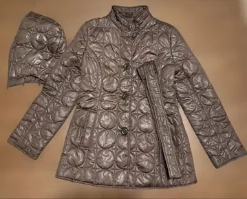 브라운 퀼팅 자켓 리버서블 9호