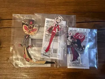 해즈빈 호텔에 어서 오세요 스탠드 포함 아크릴 플레이트 3종 세트