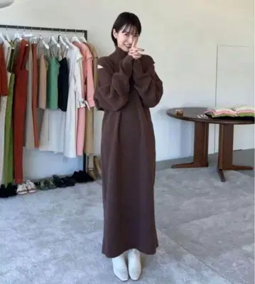 CLANE 2WAY OPEN SLEEVEE KNIT ONE PIECE