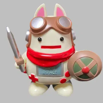 게임 임팩트 10주년 기념 하비트 군 소프트 비닐