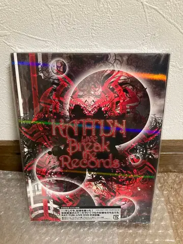미개봉 새상품 KAT-TUN live Break the Records