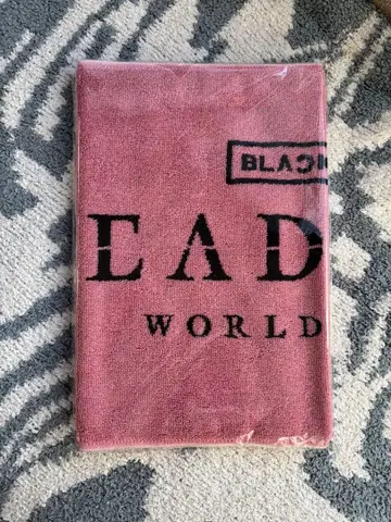 새상품 BLACKPINK DEADLINE WORLD TOUR 타월 2개