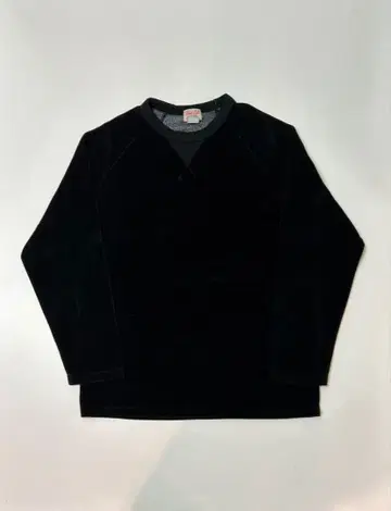 BLUE LAB 블랙 벨로아 트레이닝복 L 사이즈 USA제