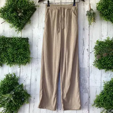 평평하게 놓음 허리 28 밴딩 있음 밑위 32