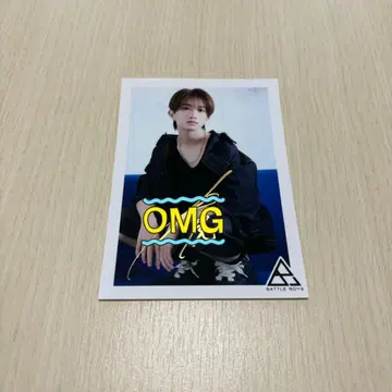 쇼지 아코 BATTLE BOYS SKY 사인 포함 브로마이드