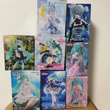 [ 주말 한정 가격 ] 하츠네 미쿠 유키 미쿠 포함 8체 세트 묶음 판매