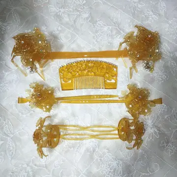 신부 머리 장식