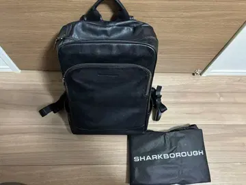 [Sharkborough] 남성용 백팩 천연 가죽