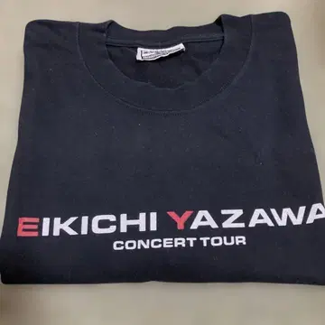 야자와 에이요시 2001년 투어 T셔츠 블랙/프리 사이즈