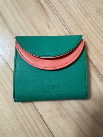 CRAIN 이단 바이컬러 지갑