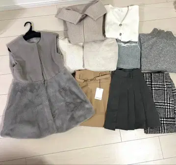묶음 판매 새상품 택 포함 여성용 의류 페미닌 S M 프리 사이즈