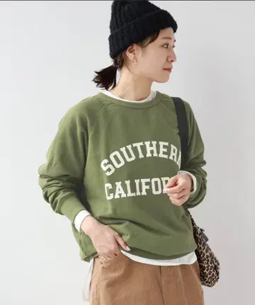 MIXTA 미크스타 맨투맨 트레이닝복 그린