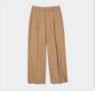 [ 미사용 새상품 ] 유니클로 UNIQLO 턱 와이드 팬츠 S