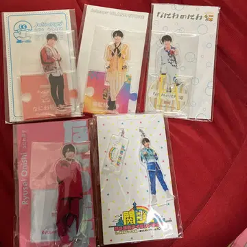 나니와단시 오오니시 류세이 아크릴 스탠드 5종 세트