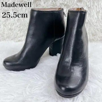 새상품급 Madewell 메이드웰 천연 가죽 숏 부츠 25.5cm