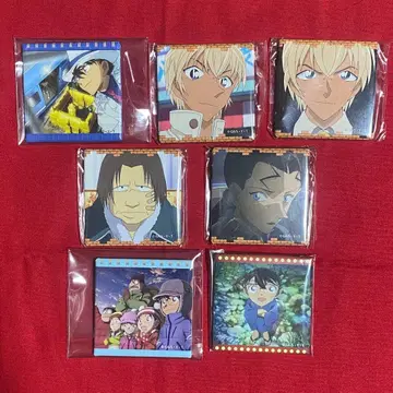 명탐정 코난 메모리얼 캔뱃지 코난 키드 아무로 버본 키르 등