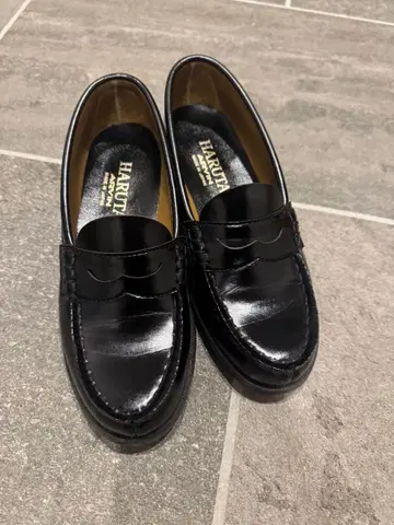 HARUTA 블랙 로퍼