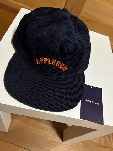 APPLEBUM 코듀로이 야구 모자 네이비