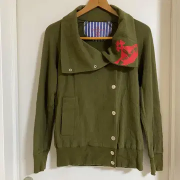 올리브 그린 가디건