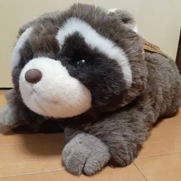 빈티지 쇼와 레트로 나카지마 우파스 너구리 봉제 인형 레트로 팝