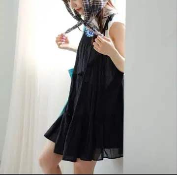 kastane 인도 면 티어드 튜닉