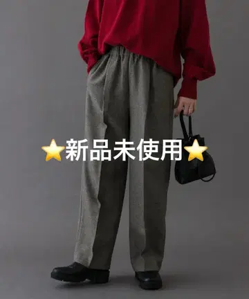 FORK&SPOON 울라이크 트윌 이지 팬츠 GRAY