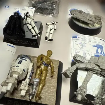 스타 워즈 디오라마 5종 중고