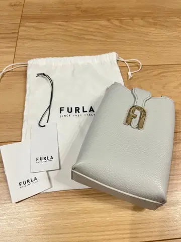 FURLA 그레이 가죽백 숄더백 미니백