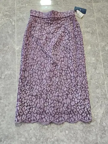 SHIPS 모헤어 레이스 타이트 스커트