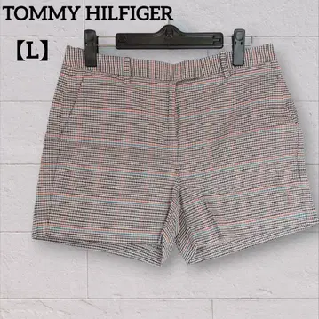 TOMMY HILFIGER [ L ] 타미힐피거 체크 무늬 숏팬츠